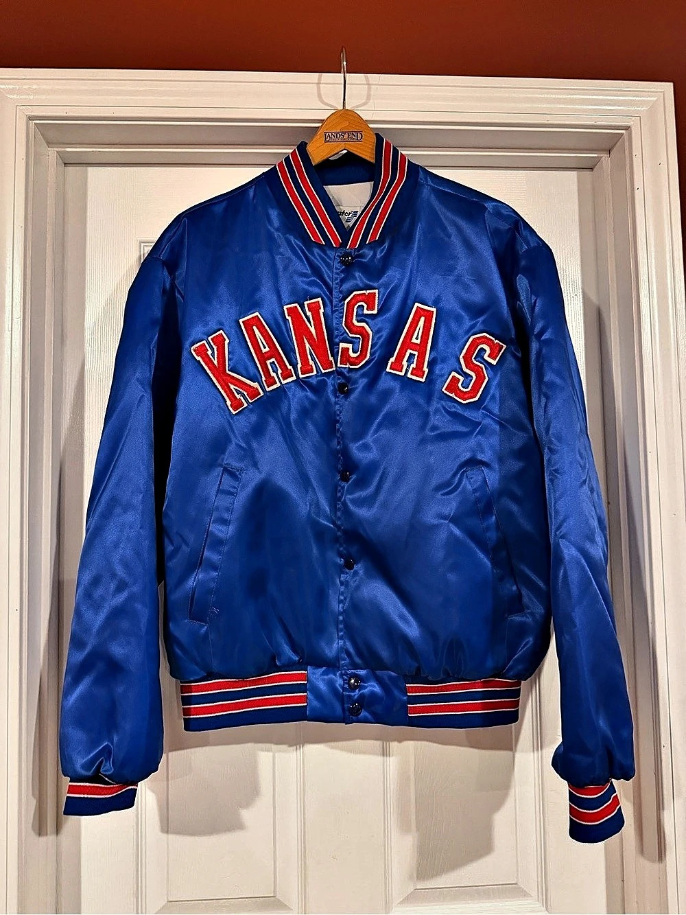 Swingster University of Kansas Bomber Jacket XL